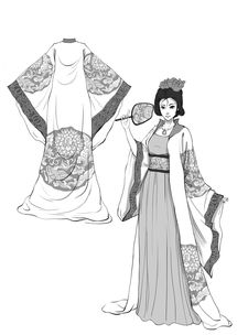 中国各朝代服饰设定图 国内首发